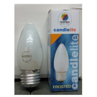 Wipro 60W E-27 Candle Lamp