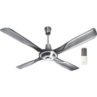 Havells Yorker with Remote 52" Brushed Nickel Ceiling Fan