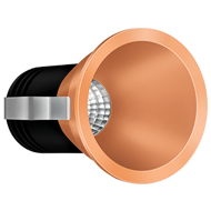 Wipro Garnet 5W Compact Gold LED Spotlights