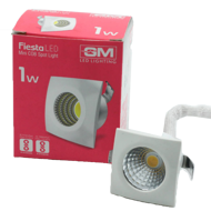 GM Fiesta Mini 1W Square LED COB Spotlight