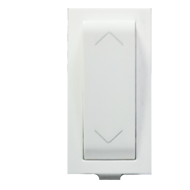Legrand Britzy 673402 6A 2 Way White Switch