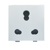 Legrand Britzy 673455 6-16A 3 Pin 2M White Socket