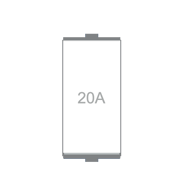 Micron Artize 20A 1 Way White Switch