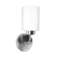 Philips Blush 58185 E-27 (Bulb Base) Stainless Steel Wall Lights