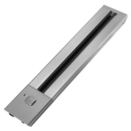 MX 6000 32A with Switch 400 mm Wall | Table Bracket Mount Silver Power Tracks
