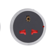 MX 6002 6 | 13 A Indian Socket Classic Power Track Adaptor