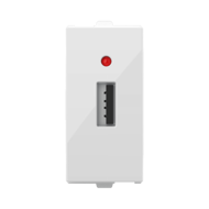 GM AA1167 White USB Charger with Indicator