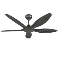 LUFT Slate 52" Matte Black Luxury Ceiling Fan